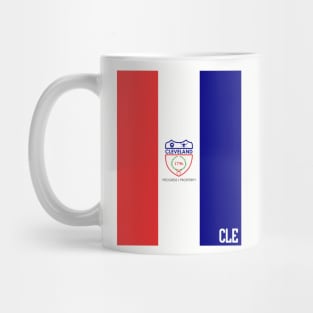 The city flag of Cleveland Mug